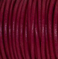 Leather Cord Cyclaman Round 1mm 1.5mm 2mm 3mm - 1 meter