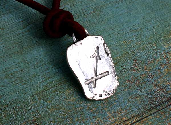 Ancient Sagittarius Zodiac Sign Leather Necklace Astrology Gift - sunnybeachjewelry