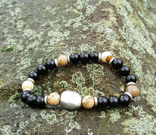 Load image into Gallery viewer, Hecate Collection Black Obsidian Bracelet - sunnybeachjewelry
