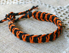 Load image into Gallery viewer, Hemp Bracelet Natural Hemp Unisex Flat Multicolored - sunnybeachjewelry
