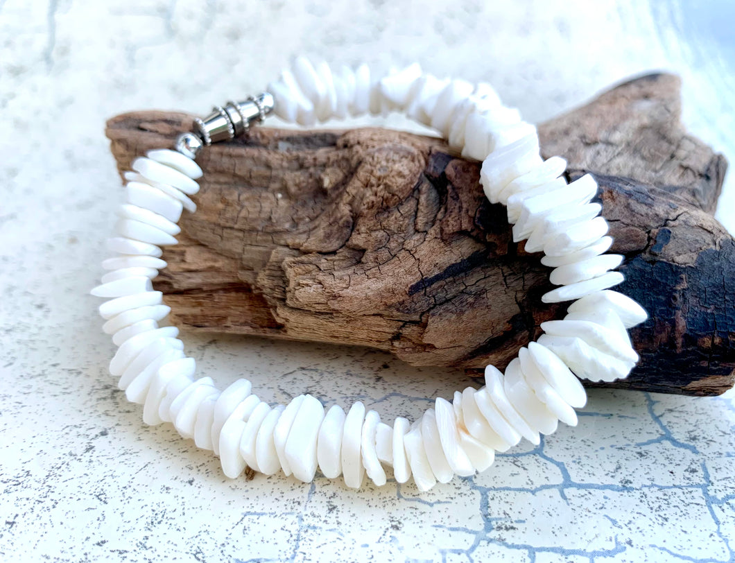 Puka shell deals bracelet