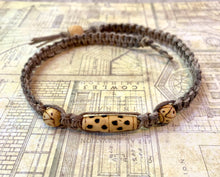 Load image into Gallery viewer, Hemp Necklace With Wooden Beads
