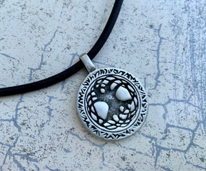 Leather Necklace With Pewter Tree of Life