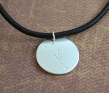 Load image into Gallery viewer, Taurus Zodiac Sign Leather Necklace Astrology Gift - sunnybeachjewelry
