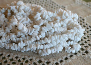 White Marble Natural Gemstone Beads Medium Chips - sunnybeachjewelry
